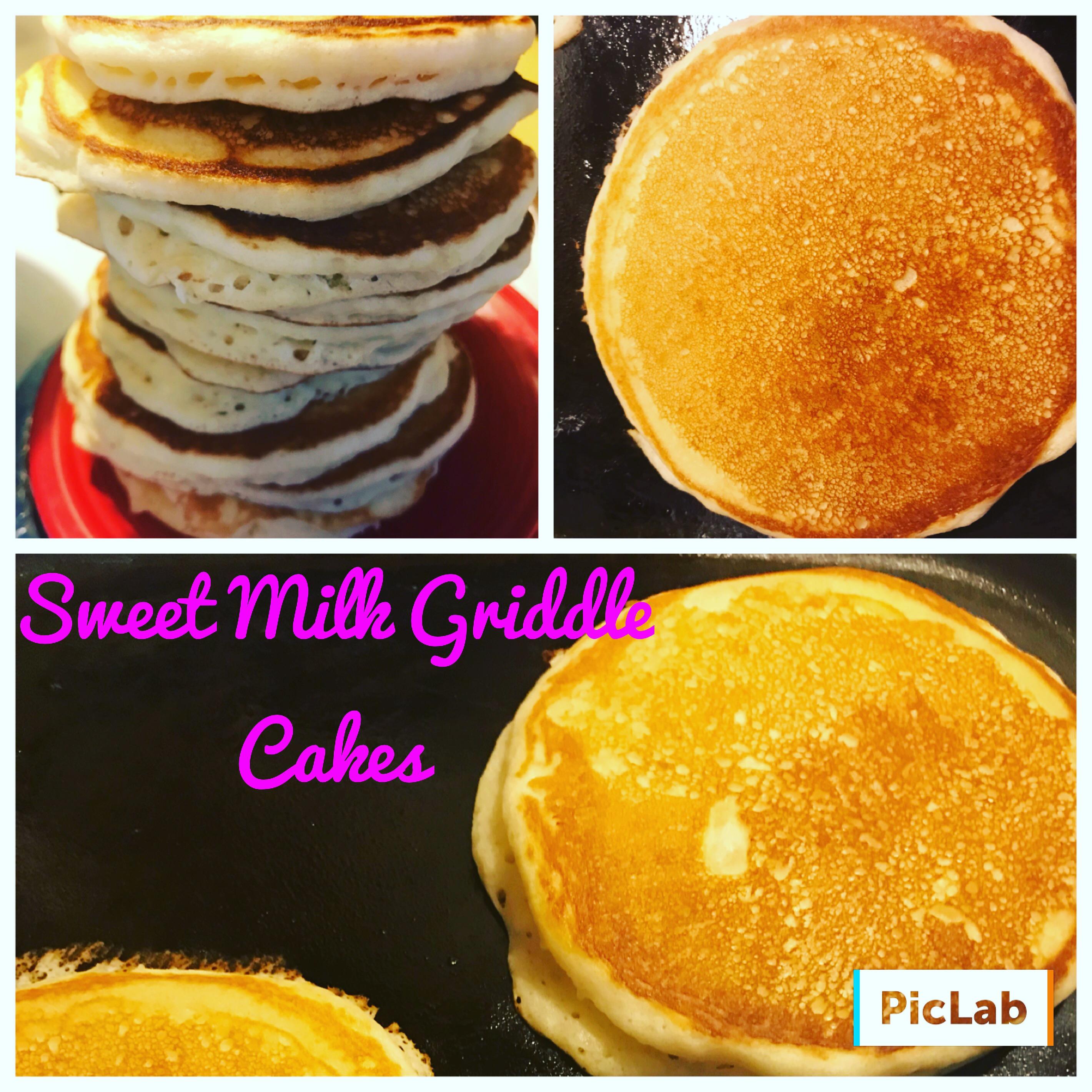 Sweet Milk Griddle Cakes - Real Life of Lulu