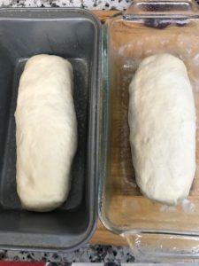 Form dough into loaves