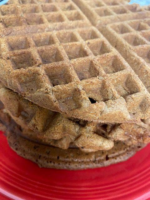 Old-Fashioned Chocolate Waffles from Scratch
