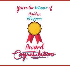 Golden Bloggerz Award