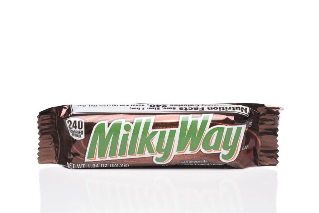 Milky Way candy bar.