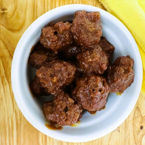Easy Grape Jelly and Chili Sauce Meatballs Recipe Real Life of Lulu