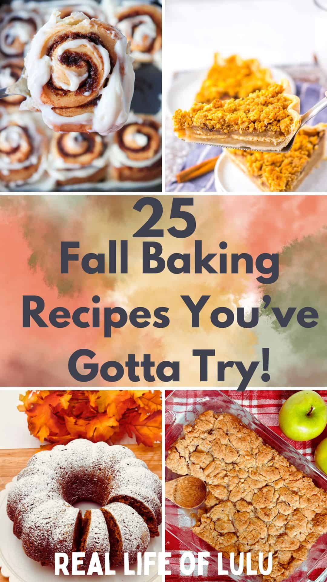 Fall Bakign 25 Fall Baking Recipes Made for Sweater Weather & Slow Sundays - Real ...