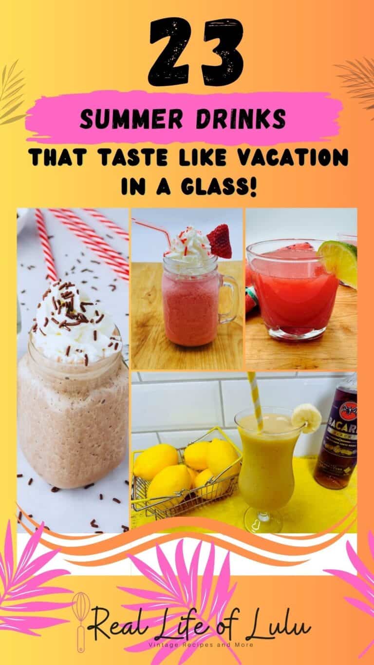 23 Summer Drinks That Taste Like a Vacation in a Glass - Real Life of Lulu