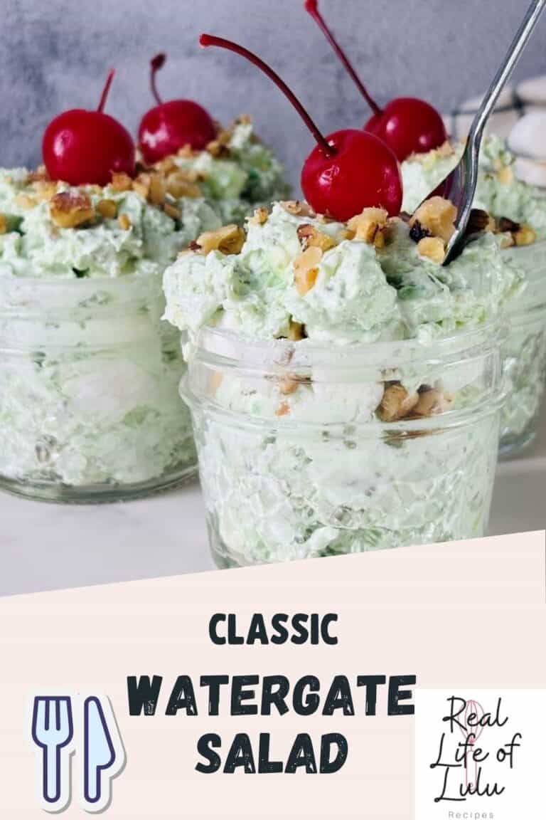 Classic Watergate Salad Recipe - Real Life of Lulu